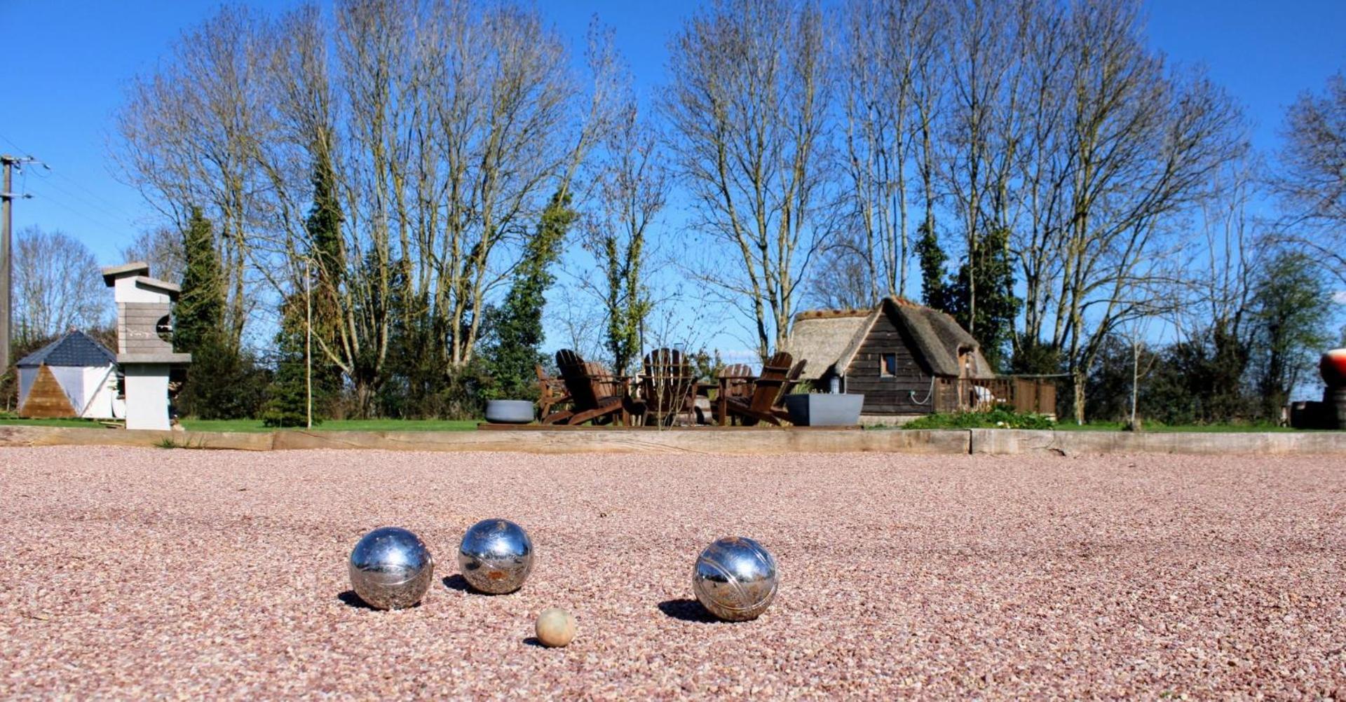 Saint-Martin-Saint-Firmin Les Mini-Chaumieresヴィラ エクステリア 写真